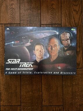 1993 Paramount Star Trek The Next Generation Trivia Board Game - Never Used